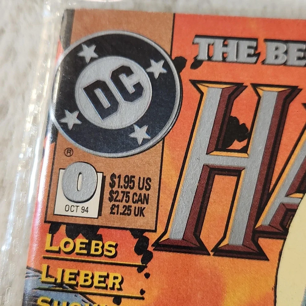 Vintage 1994 Hawkman Issue 0 DC Comic‎ The Beginning of Tomorrow Loebs Weeks